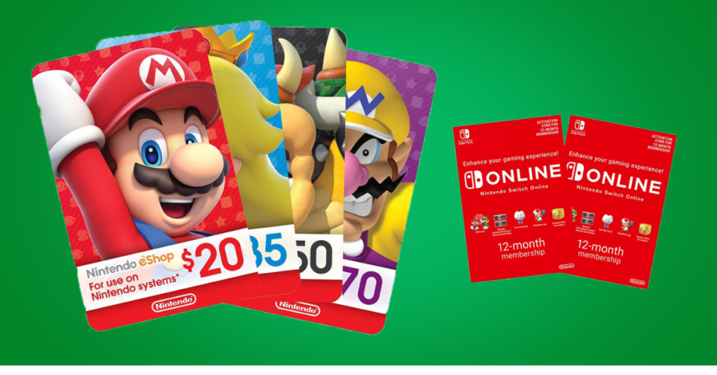 New Nintendo Gift Card 2024